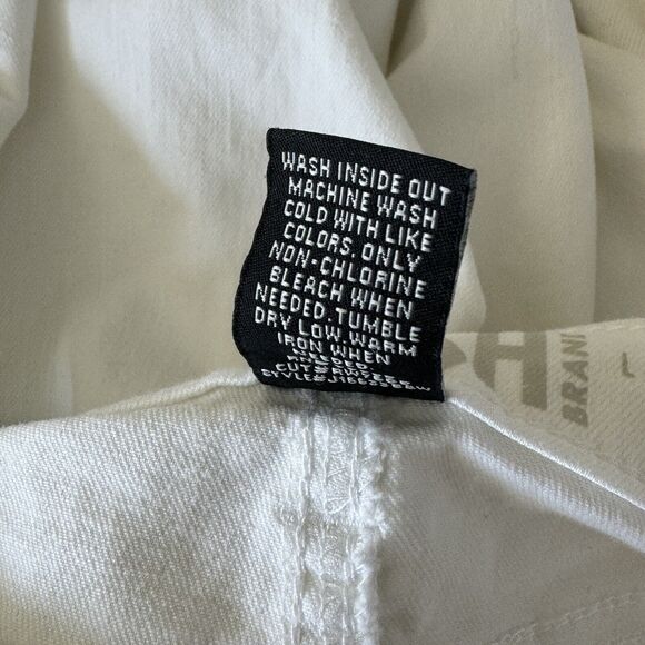 ReWash Junior SZ 9/29 Skinny Jeans Mid-Rise Stretch Pockets Zip-Fly White Womens - Picture 9 of 9